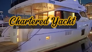 SHORT TOUR IN CHARTERED YACHT #youtubeshorts #youtubevideos #youtubechannel