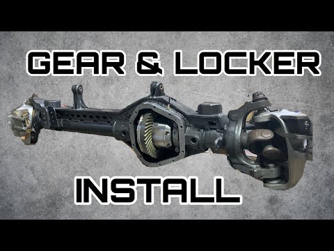 Dana 60 Axle Shaft Installation