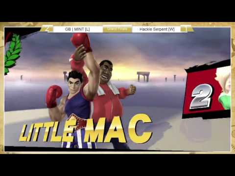Sm4sh: StP4 - Hackle Serpent (Little Mac) Vs GB | MINT (Rosalina), Grand Finals