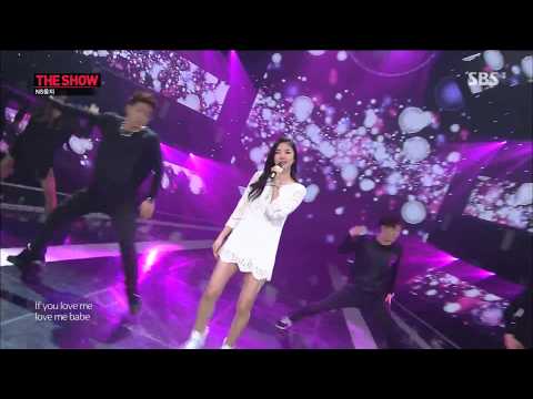 [Full HD] 2014.05.28 NS Yoon-G(NS윤지) - If I Love You(이프 아이 러브 유) @SBS The Show (Goodbye Stage)