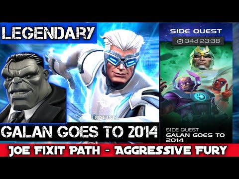 Galan Goes To 2014 New Side Quest August 2022 •Joe Fixit Path• Marvel Contest of Champions •• MCOC