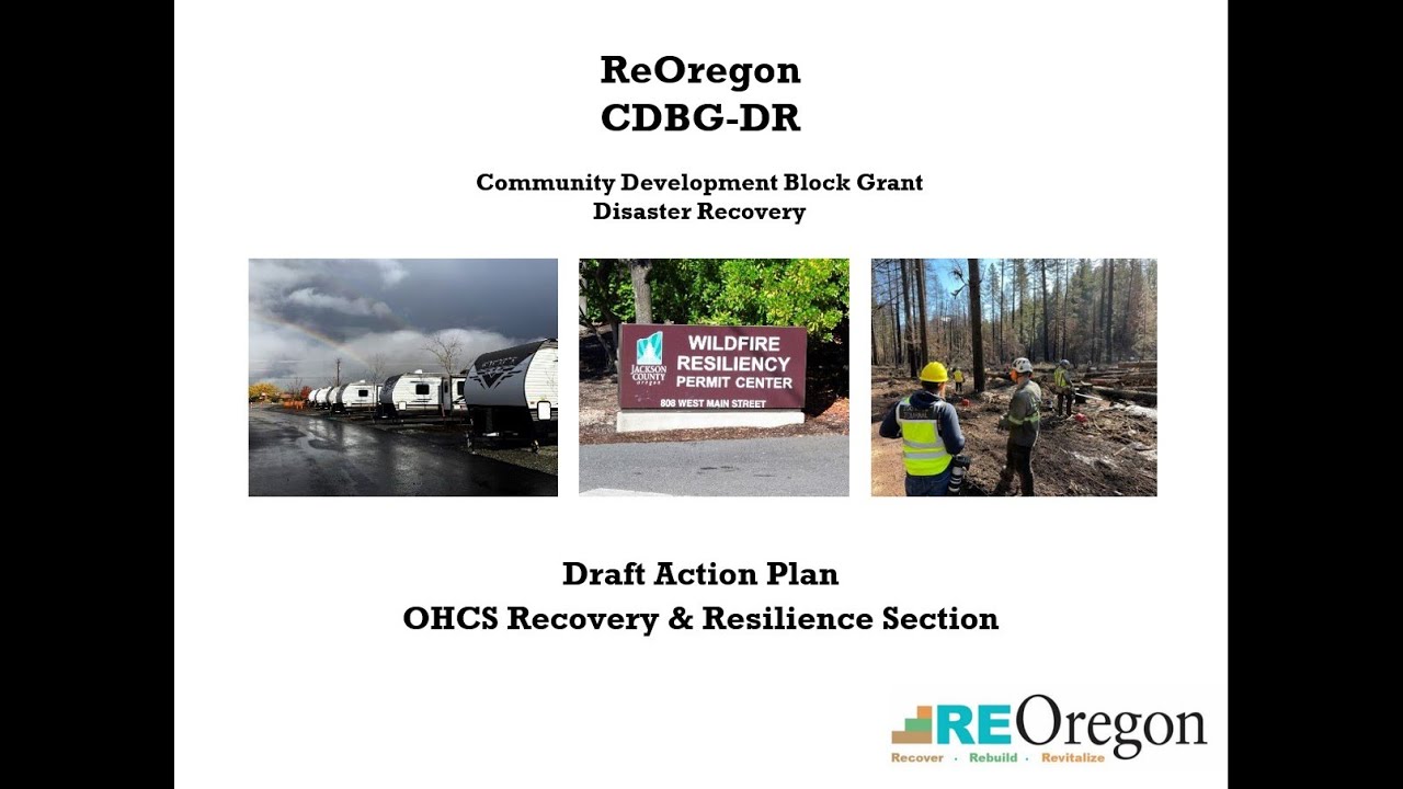 Community Development Block Grant-Disaster Recovery Draft Action Plan Presentation