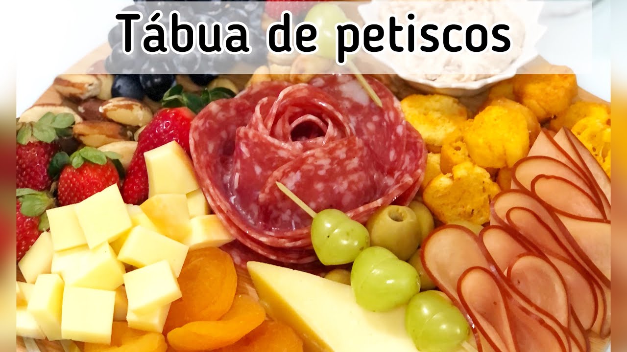 Tábua de petiscos - Dica para o dia dos namorados - tábua de frios