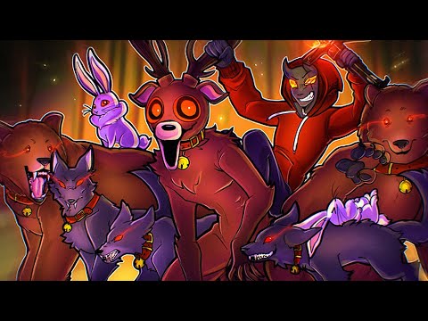 I Tamed EVERY MONSTER in 99 Nights in The Forest...