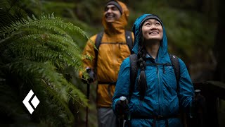 Men's Treeline Rain Shell | Black 