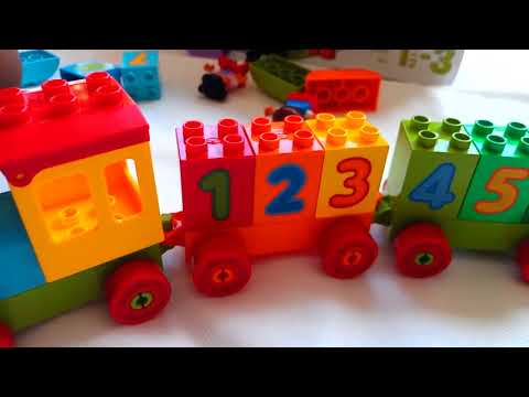 Lego Duplo Learn to Count train or learn the colors with this tank engine train Video