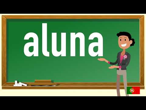 How to pronounce aluna in Portuguese