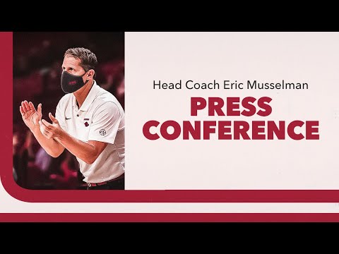 Razorback Basketball: Press Conference, Coach Musselman on Win Over Oral Roberts