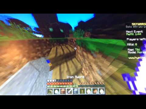 Minecraft skywars episode 3 [lets FIGHT] on Hypixel
