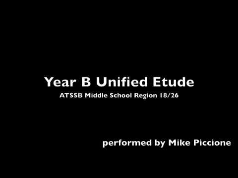 Year B Unified Etude - ATSSB Region 18/26