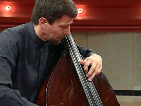 Bach Cello Suite No. 1, III. Courante - Jeff Bradetich, double bass