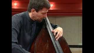 Bach Cello Suite No. 1, III. Courante - Jeff Bradetich, double bass