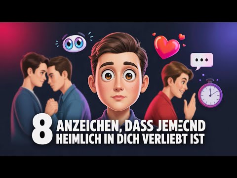 8 Anzeichen, dass jemand heimlich in dich verliebt ist