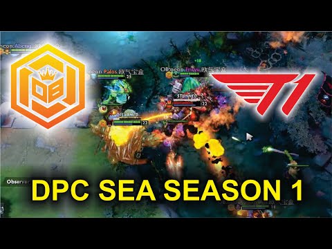 T1 vs OB.NEON GAME 2 - DPC SEA Tour 1: Division I Dota 2 Highlights