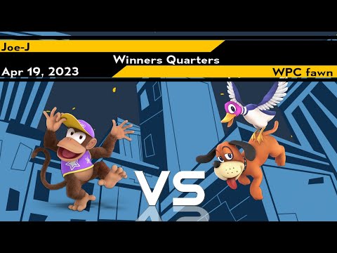 Xeno289 Winners Quarters - Joe-J (Diddy) vs fawn (Duck Hunt) - SSBU Ultimate Tournament