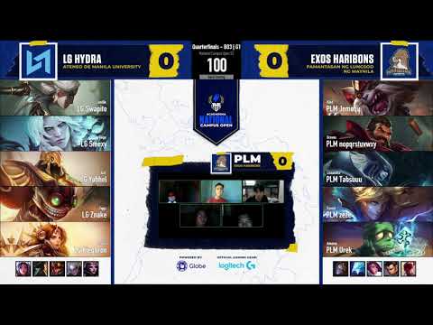 PLM Exos Haribons vs LG Esports Hydra - National Campus Open: League of Legends S3 Quarterfinals