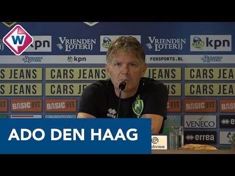 ADO-trainer Fons Groenendijk blikt vooruit op thuiswedstrijd tegen Fortuna - OMROEP WEST SPORT