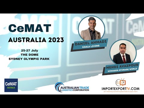 Daniel Ahmadi & Mehdi Avazpour at CEMAT Australia 2023