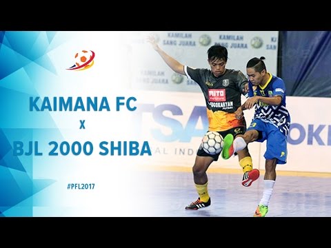 Kaimana FC Papua Barat (1) vs (3) BJL 2000 Shiba Semarang - Highlight Pro Futsal League 2017