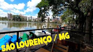 SÃO LOURENÇO / MG - PARQUE DAS ÁGUAS e movimento do comércio do Centro . 19/02/2026 .