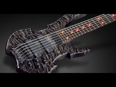 Warwick Custom Shop Masterbuilt - Vampyre 6-String - 1" AAA Quilted Maple Top #16-3256