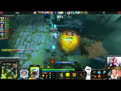 CLG.MiSeRy Pudge Triple Kill [CLG vs. iG] BTS Finals