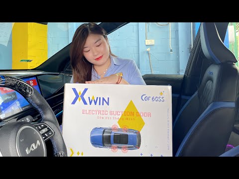 Lắp cửa hít ô tô XWIN cho xe Kia Carens