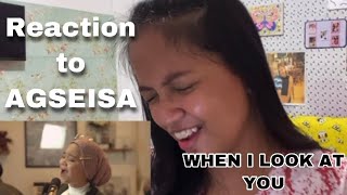 Download lagu WHEN I LOOK AT YOU (cover song )AGSEISA |reaction video mp3