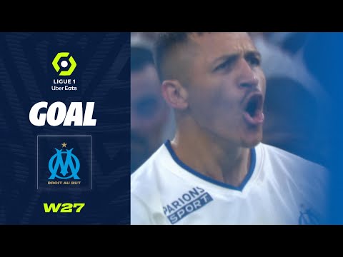 Goal Alexis SANCHEZ (76' pen - OM) OLYMPIQUE DE MARSEILLE - RC STRASBOURG ALSACE (2-2) 22/23