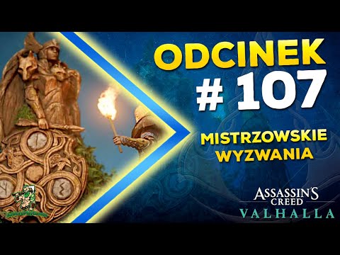 Assassin's Creed Valhalla PL #107 Wyzwania Mistrzowskie! Nowe DLC czas start!