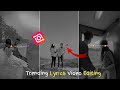 InShot Lyrics Video Editing || Reels Lyrics Editing | InShot Video Editor | How To Make Lyrics Video