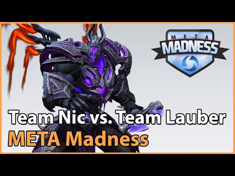 ► Team Lauber vs. Team Nic - META Madness Groupstage - Heroes of the Storm Esports