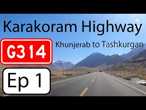 Full Drive from Khunjerab to Tashkurgan (Chinese side of Karakoram Highway)