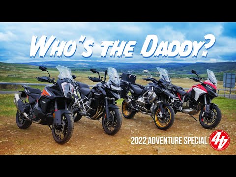 The BIG Adventure Test | BMW v Ducati v KTM v Triumph