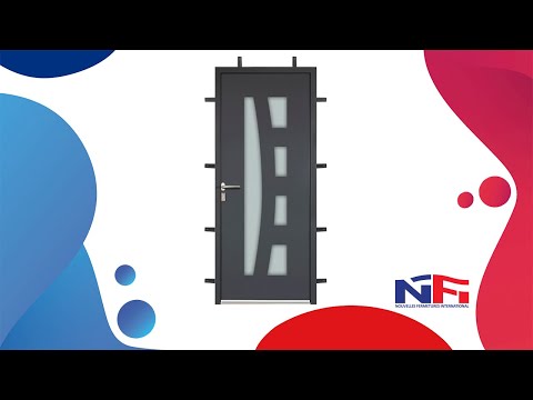 Porte d'Entrée-Pose en Applique