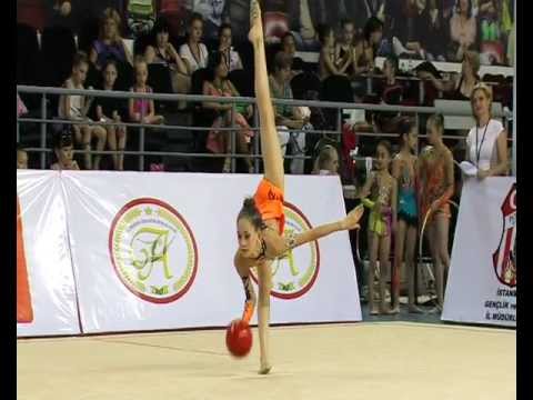 İstanbul Rhythmics Cup 2012 Selin Nisa Acikel (Ball)