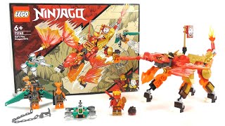 LEGO Ninjago Set 71762 - Kais Feuerdrache EVO / Review deutsch / 2022