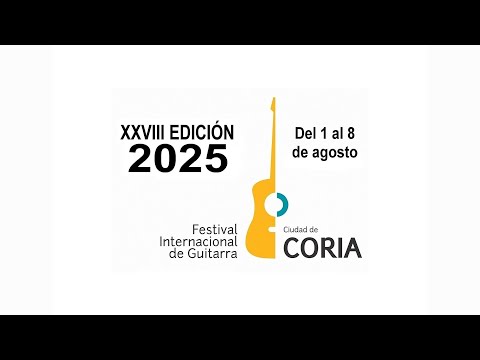 Presentación del XXVIII Festival Internacional de Guitarra de Coria