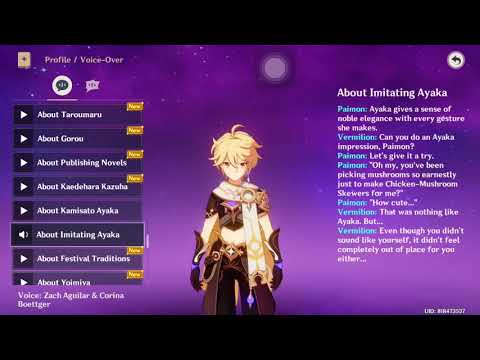 Paimon Imitating Ayaka! How cute??? | Genshin Impact 2.0