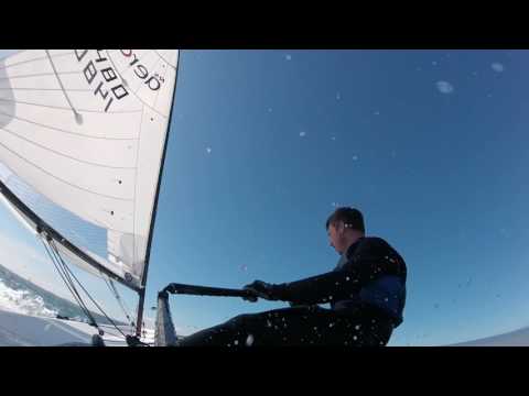 RS Aero Sailing ShilShole Bay 19 March 2017