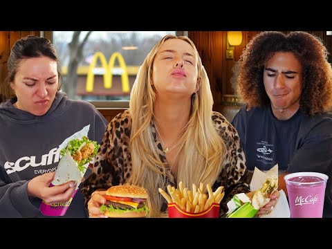 TRYING EUROPEAN MCDONALDS WITH MAKOA AND PAIGE (gluttony) (super-size me)
