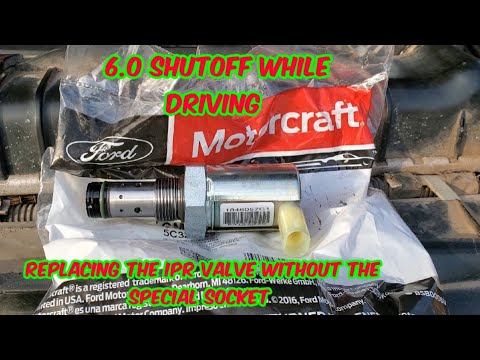 6.0 Powerstroke IPR Valve Replacement Without The IPR Socket