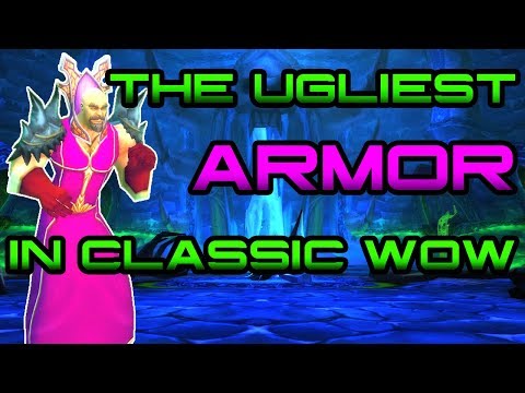 The UGLIEST Armor Items In Classic WoW!