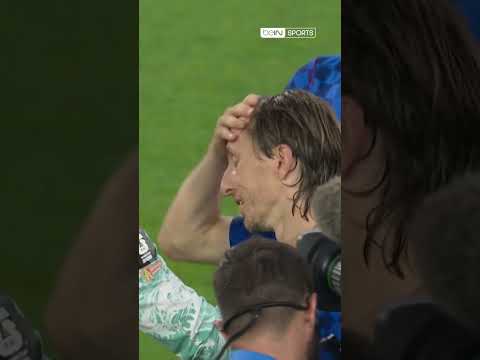 🥹❤️‍🩹 Cristiano Ronaldo qui réconforte Luka Modric à la fin du match...