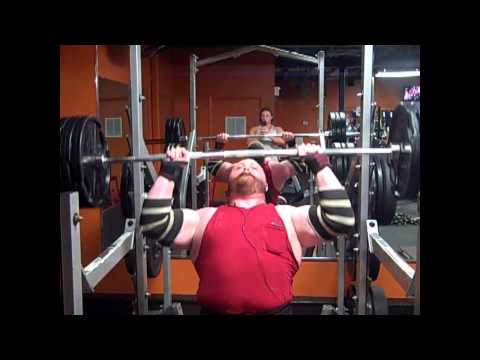 Shoulder Pressing 315lbs x 12!