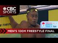 Josh Liendo with impressive showing in men’s 100m final at 2024 Olympic & Paralympic Swimming Trials
