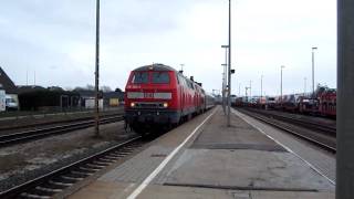 preview picture of video 'DB Intercity 2072 Sylter Strand in Westerland'