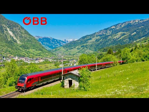 4K/HD External driver's view/cab view - Tauernbahn Railway, Austria 🇦🇹 Spittal to Bad Gastein