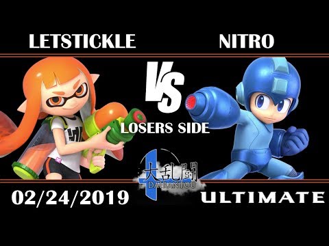 Dairantou #10 Singles: LR6 - LetsTickle (Inkling) vs Nitro (Megaman, Chrom)