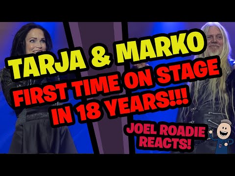 Tarja Turunen & Marko Hietala - Phantom of the Opera (First time in 18 years!) - Roadie Reacts